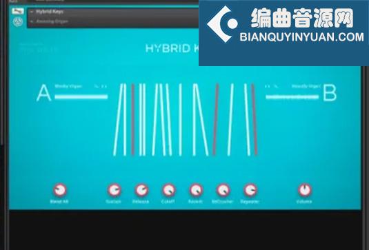 混合键盘钢琴音色 Native Instruments Hybrid Keys