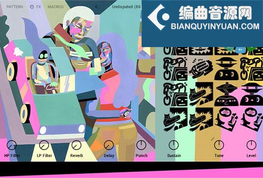 嘻哈爵士鼓 Native Instruments Karriem Riggins Drums v1.1.0