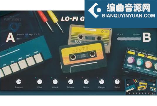 低保真综合音色 Native Instruments Lo-Fi Glow