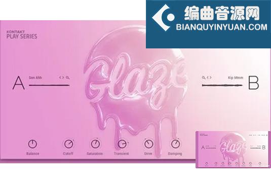 流行嘻哈RnB人声 Native Instruments Play Series Glaze 1
