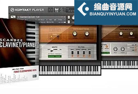 电钢琴音源 Native Instruments Scarbee Clavinet Pianet v1.3.1