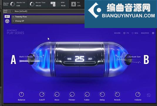 经典合成器 Native Instruments Twenty Five