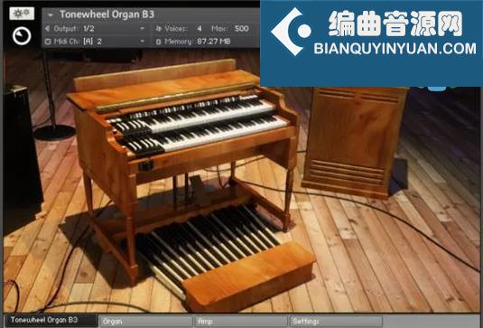 经典管风琴音色 Native Instruments Vintage Organs