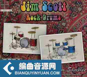 Platinum Samples Jim Scott Rock Drums Vol. 1 (BFD3)