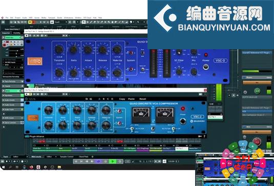 饱和度和色彩渲染插件 Plugin Alliance Brainworx Vertigo VS Bundle v2024.8 TCD Win（包含Vertigo VSC-2 VSM-3）