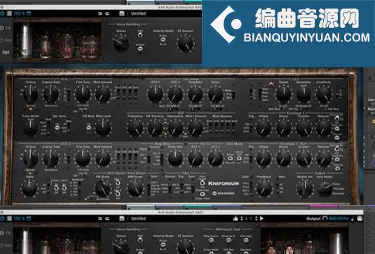 模拟合成器 Plugin Alliance Knif Audio Knifonium v1.4.1 R2 R2R Win