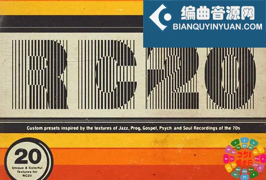 混音插件预设 Polyphonic Music Library RC-20 Presets Vol 3