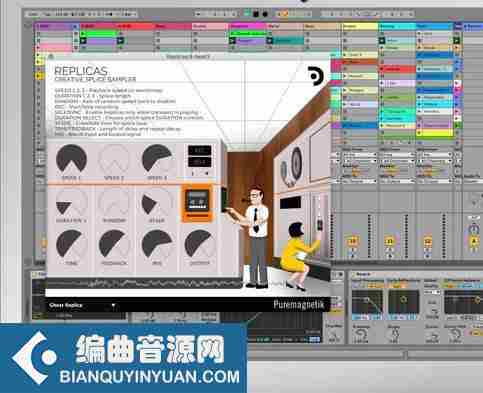 创造性的拼接采样器 – Puremagnetik Replicas 1.0.1 Win/Mac