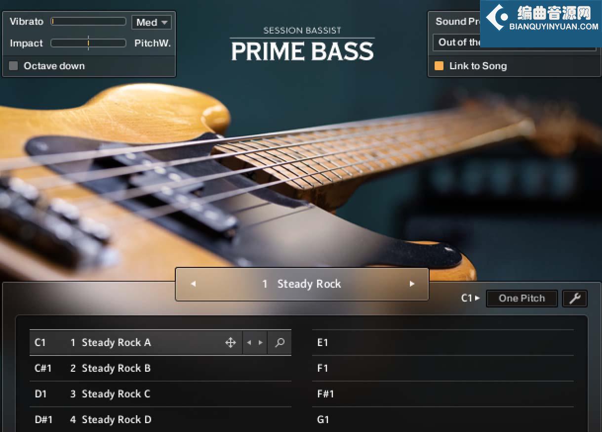 传奇电贝司 Native Instruments Session Bassist Prime Bass v1.0.2