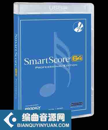 识别乐谱工具 – SmartScore 64 Professional Edition 11.5.93 WIN