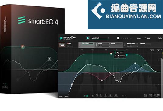智能均衡效果器 Sonible SmartEQ3 v1.2.5 MORiA Mac