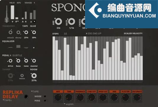 精美的个性钢琴音色 Sound Dust Sponge Piano 2