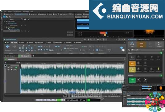 母带音频编辑软件 Steinberg WaveLab Elements v12.0.30 VR Win