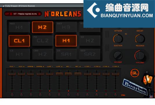 电音鼓音源 Studiolinked N’Orleans Bounce Win