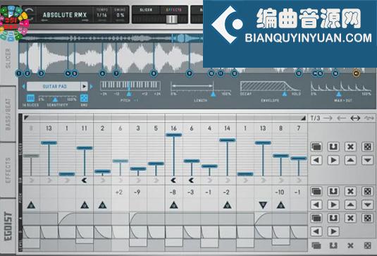 节奏切片采样制作插件 Sugar Bytes Egoist v1.6.3