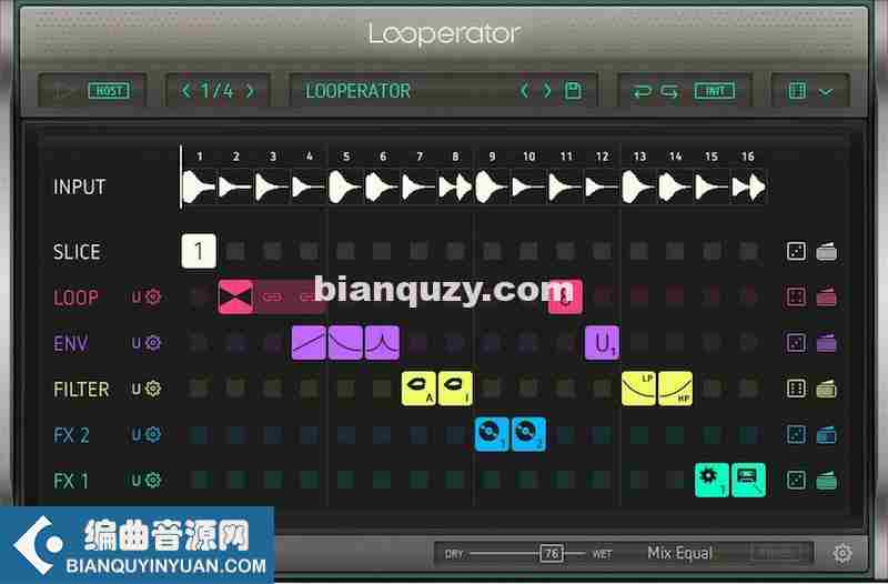 步进音序器Loop机 – Sugar Bytes Looperator v1.1.0 macOS