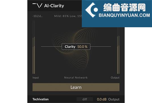 人工智能动态共振抑制插件 Techivation AI-Clarity v1.0.0 Win