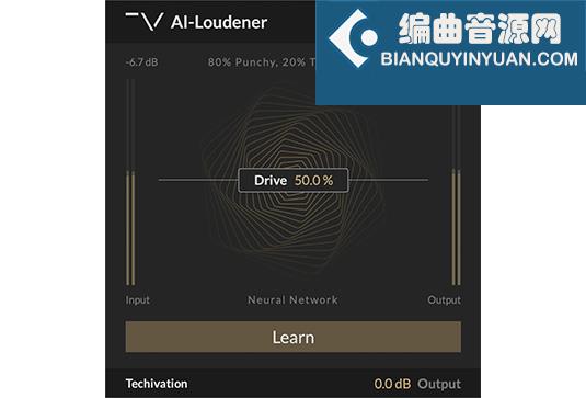 人工智能音频增强插件 Techivation AI Loudener v1.0.2 Win