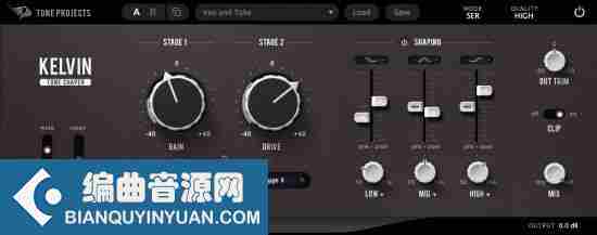 双级饱和器 – Tone Projects Kelvin v1.5.0 WIN