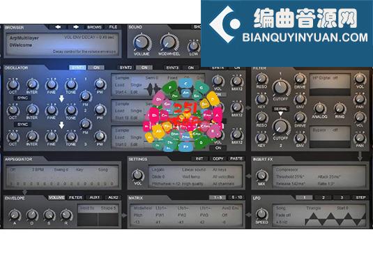 电子合成器插件 Tone2 Electra ElectraX v2.8.0
