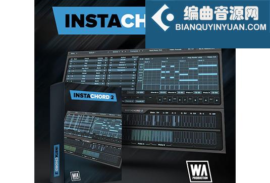 MIDI和弦处理器 W.A. Production Instachord 2 v2.0.8 TC Win
