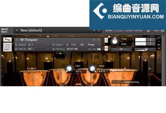 定音鼓 Wavesfactory W-Timpani