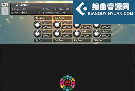 沙锤音源 Wavesfactory – W-Shaker