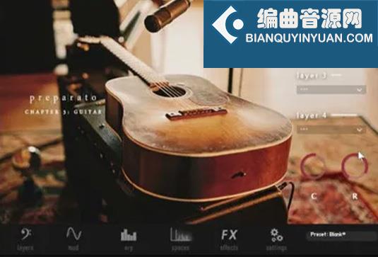 电木吉他综合音色 XPERIMENTA Audio Preparato Guitar