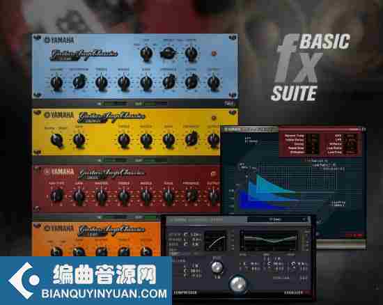 雅马哈吉他效果器 – Yamaha Basic FX Suite 2.0.0 WiN