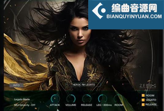 电影人声独唱音色 Zero-G Ethera Gold Atlantis 3