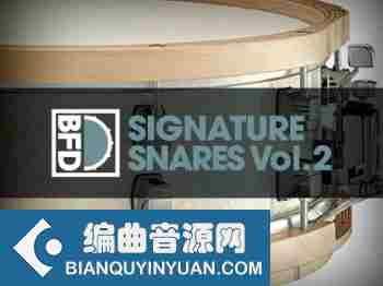 inMusic Brands BFD Signature Snares Vol. 2 (BFD3)