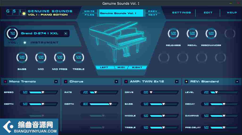 钢琴音源 – GSi Genuine Sounds Vol.I Piano Edition v1.0.2 WIN