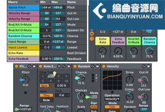 拓展预设模块 Ableton Rack Collection v2024.5