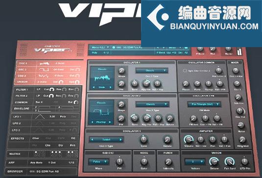 Viper传奇合成器 Adam Szabo Viper v1.0.91 Win