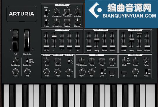 模拟合成器 Arturia MiniBrute v1.0.0 MacOS