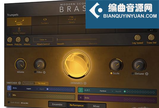 摩登电影铜管 Audiobro Modern Scoring Brass