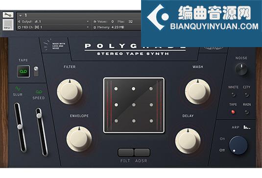 磁带模拟合成器 Battersea Audio Polygrade Tape Synth v1.1.0
