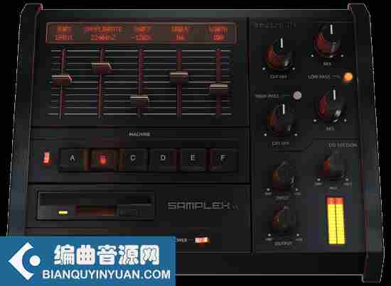 经典采样器仿真插件 – BeatSkillz SampleX V3 v3.5 WIN