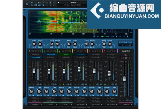 蓝猫调音台混音器 Blue Cat Audio Blue Cats MB-7 Mixer v3.55 R2R