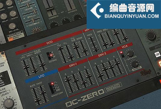 复古合成器音色 CFA Sound DC Zero
