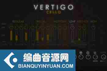 大提琴 – Cinematique Instruments Vertigo Cello Content for HALion