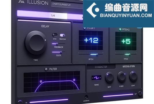 多功能延时效果器 Cymatics Illusion v1.0.0 TCD Win