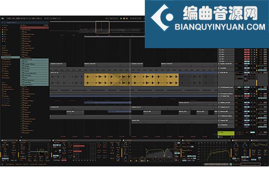 Ableton Live 12 皮肤主题 DeafMan Red Light Themes