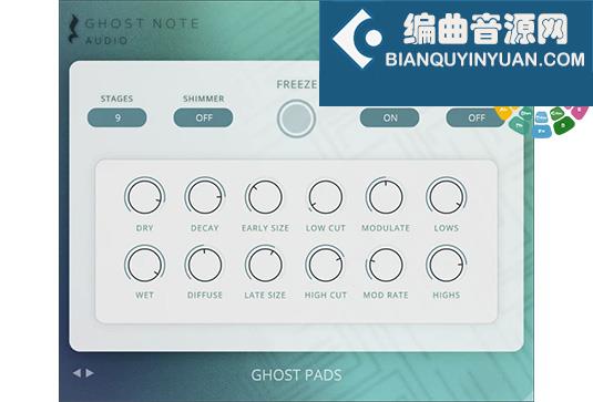 实验性数字混响插件 Ghost Note Audio Infinity Loop v1.1.2 Win