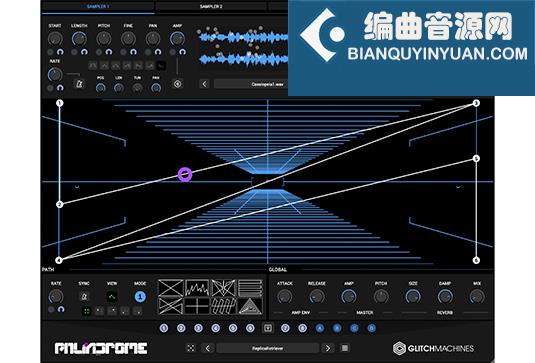 颗粒采样合成器 Glitchmachines Palindrome 2 v2.0.0