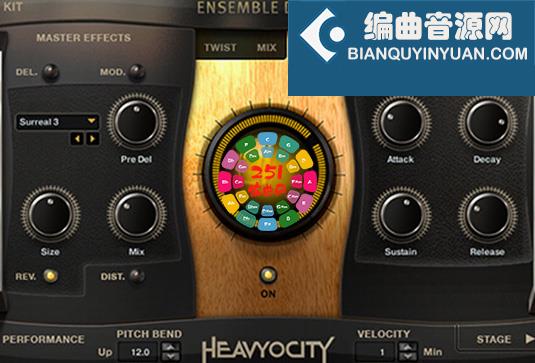 合奏鼓音源 Heavyocity Master Sessions Ensemble Drums