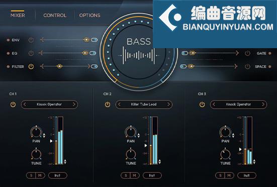 配乐合成贝司 Heavyocity Mosaic Bass