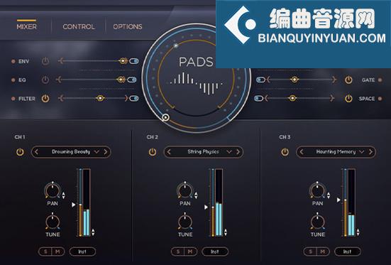 氛围铺垫音色 Heavyocity Mosaic Pads