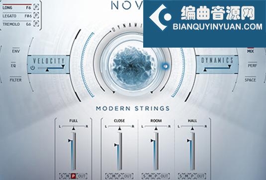 现代弦乐音源 Heavyocity Novo Modern Strings