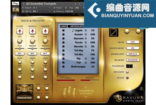 荣耀电影铜管乐器音色 Impact Soundworks Bravura Scoring Brass